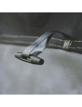 Przedsionek zadaszenia Batwing 2,4 m pasażer szary