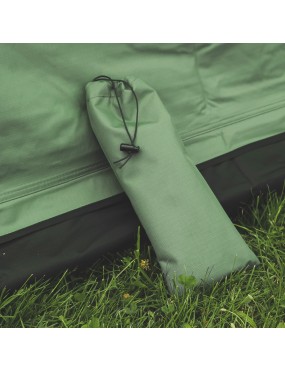 Przedsionek zadaszenia Batwing 2,4 m pasażer zielony