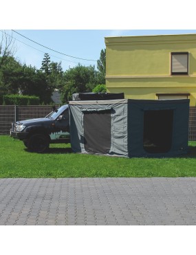 Przedsionek zadaszenia HEX 2 m kierowca szary