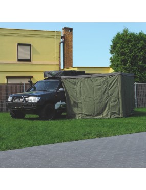 Przedsionek zadaszenia HEX 2,5 m kierowca zielony