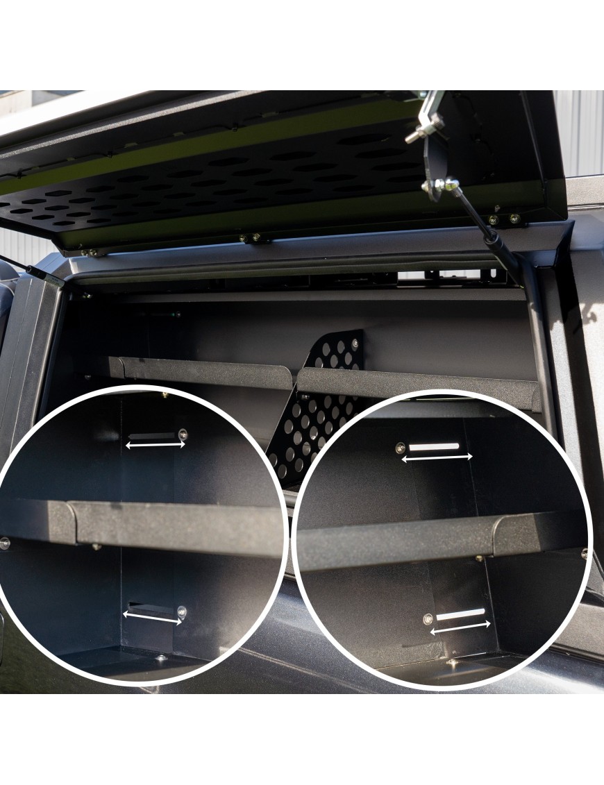 Zabudowa Hardtop Toyota Hilux (2016-2025) + 2 x BOX