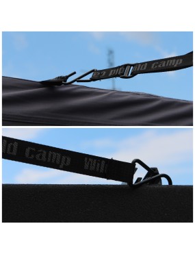 Zadaszenie Batwing II Premium 270° 2,5 m szary pasażer
