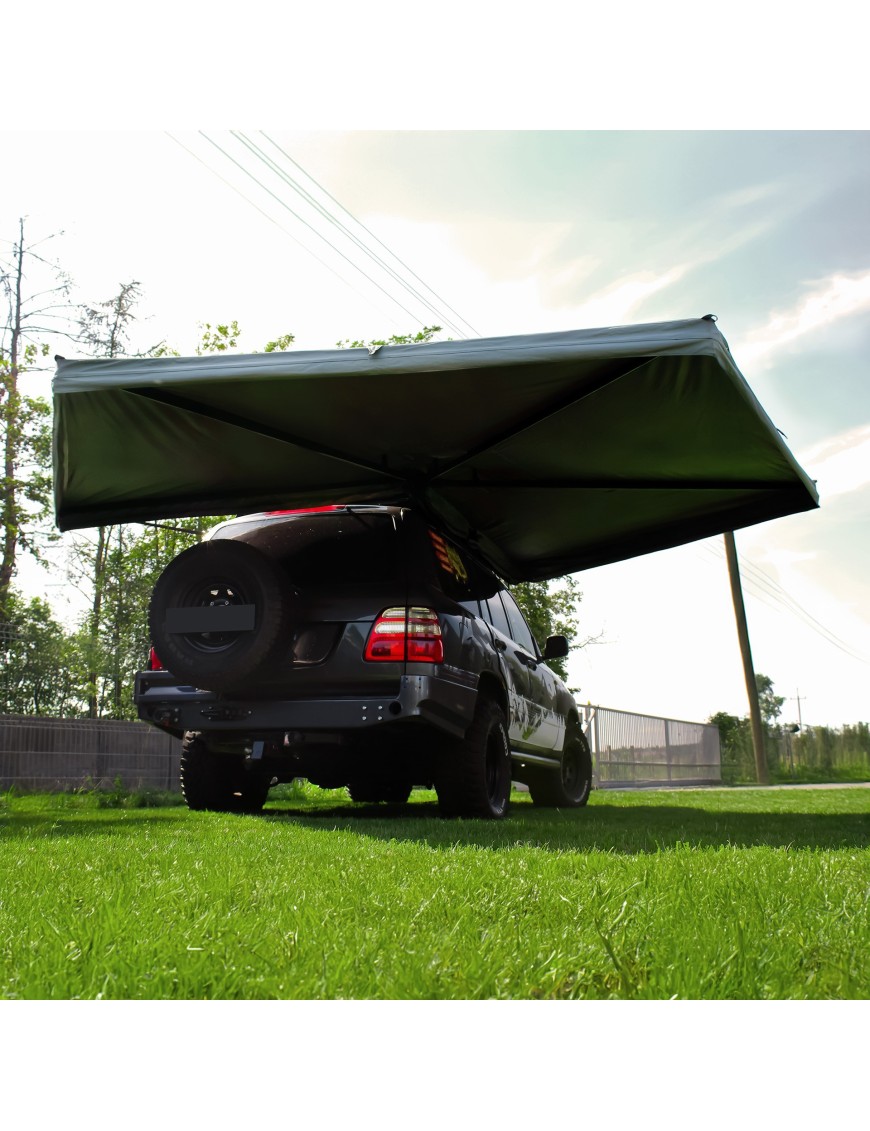 Zadaszenie Batwing II Premium 270° 2,5 m zielony pasażer