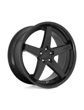 Felga aluminiowa ABL31 REGAL Satin Black W/ Gloss Black Lip ASANTI