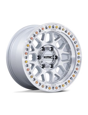 Felga aluminiowa KM549 GRS Gloss Silver W/ Machined Face KMC