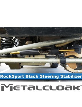 Amortyzator Skrętu Rocksport BLACK XD regulowany | Wrangler JK JL JT