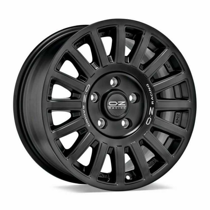 OZ RALLY RAID MATT BLACK 8×17″ 5×127 ET0 | Jeep Wrangler JL