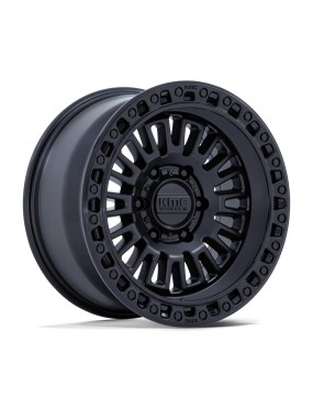 Felga aluminiowa KM554 AZTEC Matte Black W/ Gloss Black Lip KMC