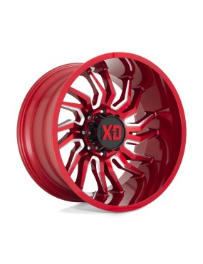 Felga aluminiowa XD858 TENSION Candy Red Milled XD SERIES