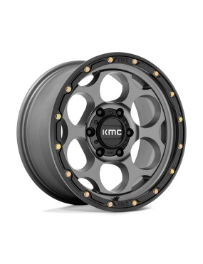 Felga aluminiowa KM541 DIRTY HARRY Satin Gray W/ Black Lip KMC