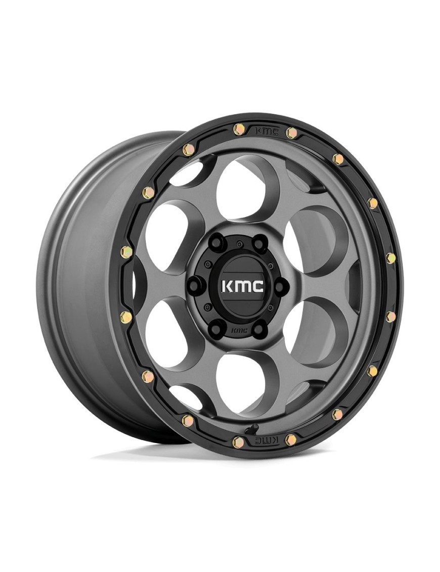Felga aluminiowa KM541 DIRTY HARRY Satin Gray W/ Black Lip KMC