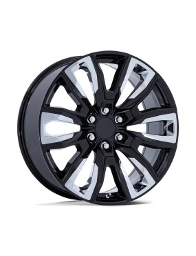 Felga aluminiowa PR225 Gloss Black W/ Chrome Accents PERFORMANCE REPLICAS
