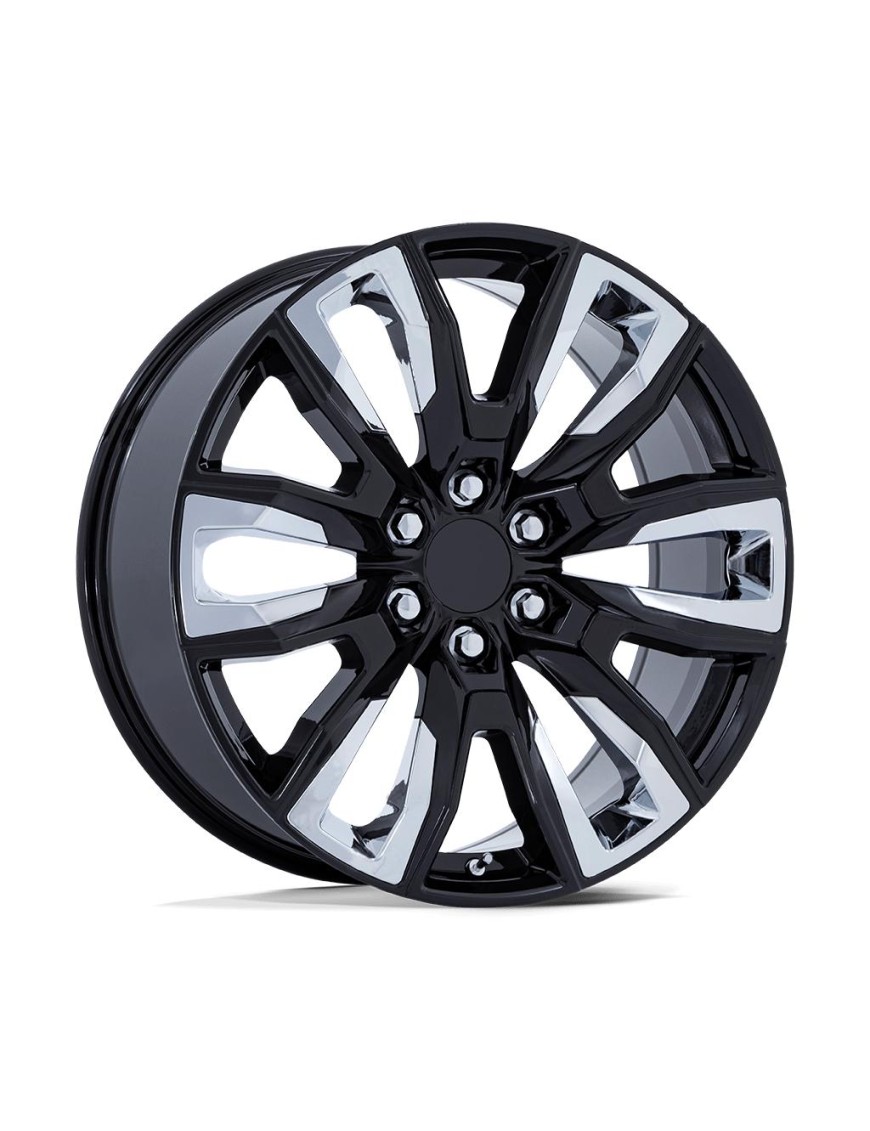 Felga aluminiowa PR225 Gloss Black W/ Chrome Accents PERFORMANCE REPLICAS
