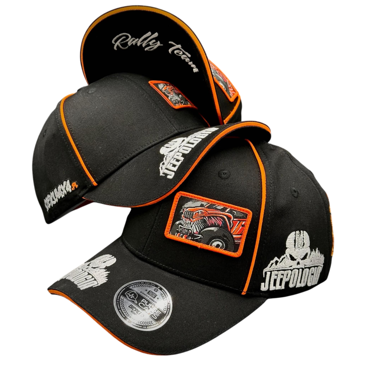 Czapka z daszkiem Jeepologia x Szekla 4x4 Limited Edition Premium Cap Szekla4x4.pl - ujęcie 3