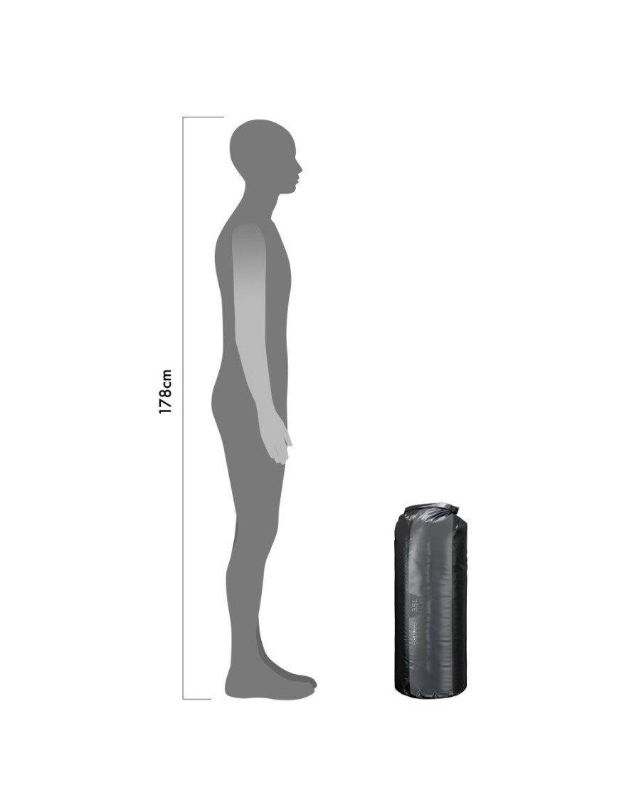 ORTLIEB WOREK DRY BAG BLACK-SLATE 35L