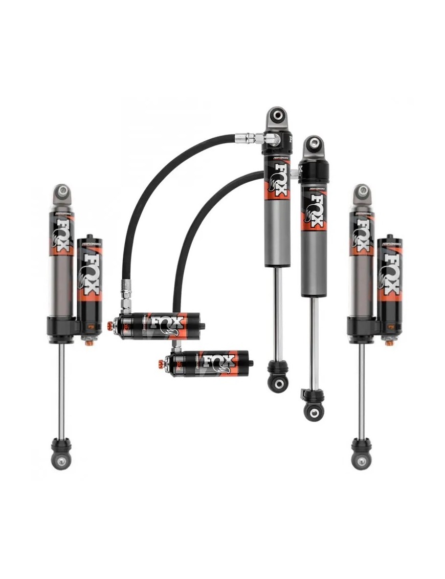 Zestaw amortyzatorów FOX Performance Elite 2.5 Reservoir Regulowany DSC Lift 0-1,5"