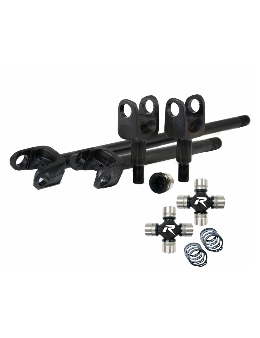 Zestaw półosi przód HD 1350 U-Joint Dana 30 30-Spline Revolution Gear Discovery Series 4340
