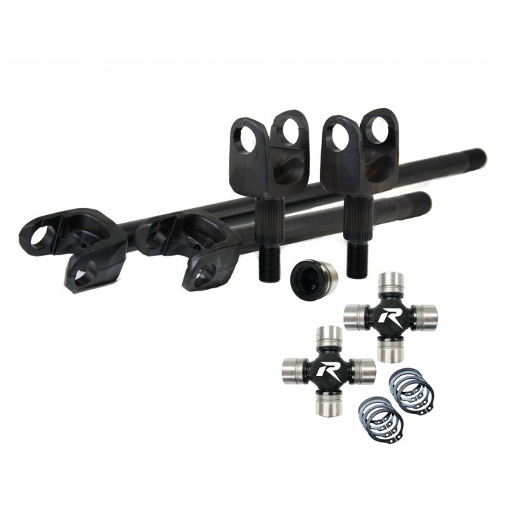 Zestaw półosi przód HD 1350 U-Joint Dana 30 30-Spline Revolution Gear Discovery Series 4340