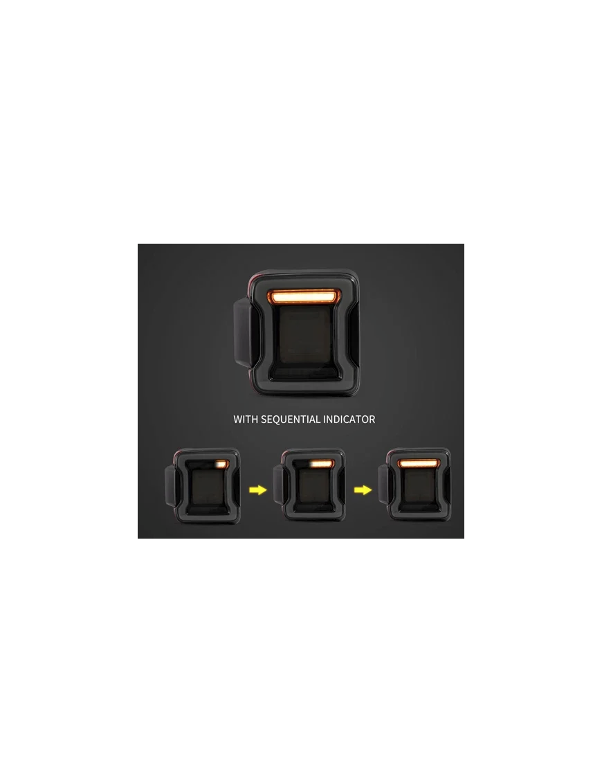 Tylne lampy Jeep Wrangler JL JLU VLAND | Europejskie