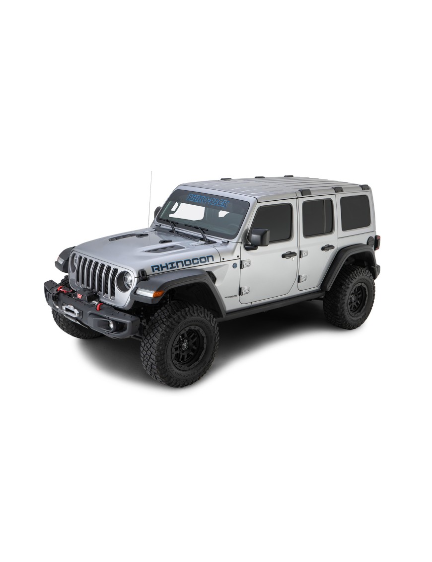 Belki Jeep Wrangler JL 4D Rhino Rack Sportz Bar | pod namiot dachowy