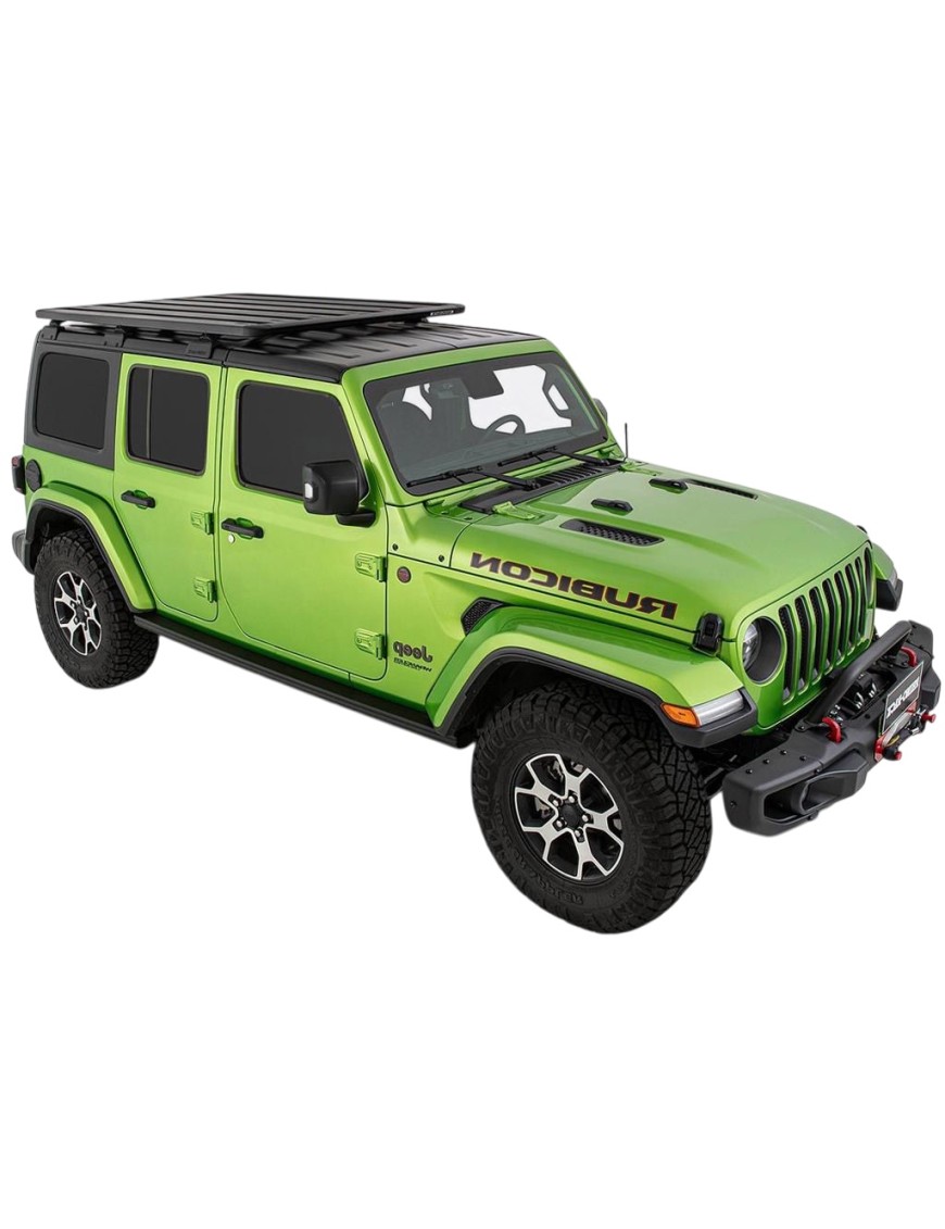 Platforma lowprofile Rhino-Rack Pioneer 6 Jeep Wrangler JL | montaż namiotu dachowego