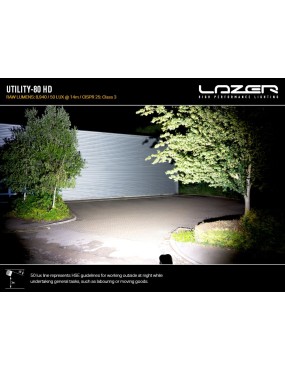 Lazer UTILITY-80 HD lampa robocza LED 80W 5000K