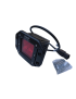 Lampa STRANDS do zabudowy 880lm RED