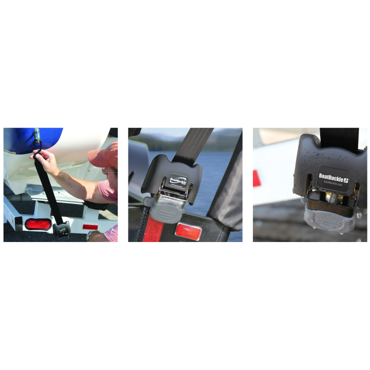 Pas transportowy samozwijający  szer 5cm  dł. 110cm IMMI Boat Buckle - ujęcie 3