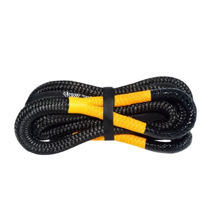 Lina kinetyczna Runic Gear nylon66 28mm x 8 m, MBL 18,7T, poliuretanowe pętle