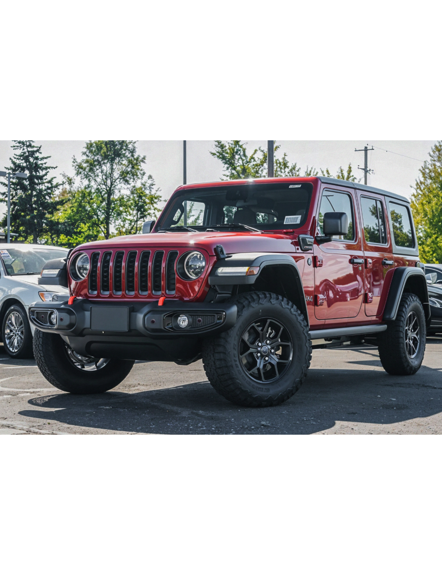 Zderzak przedni plastikowy Jeep Wrangler JL i JT