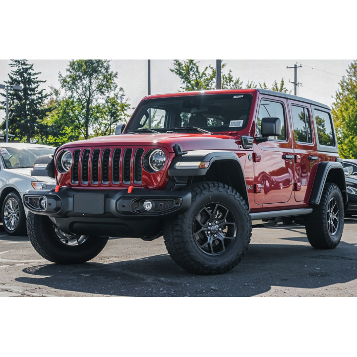 Zderzak przedni plastikowy Jeep Wrangler JL i JT - ujęcie 2
