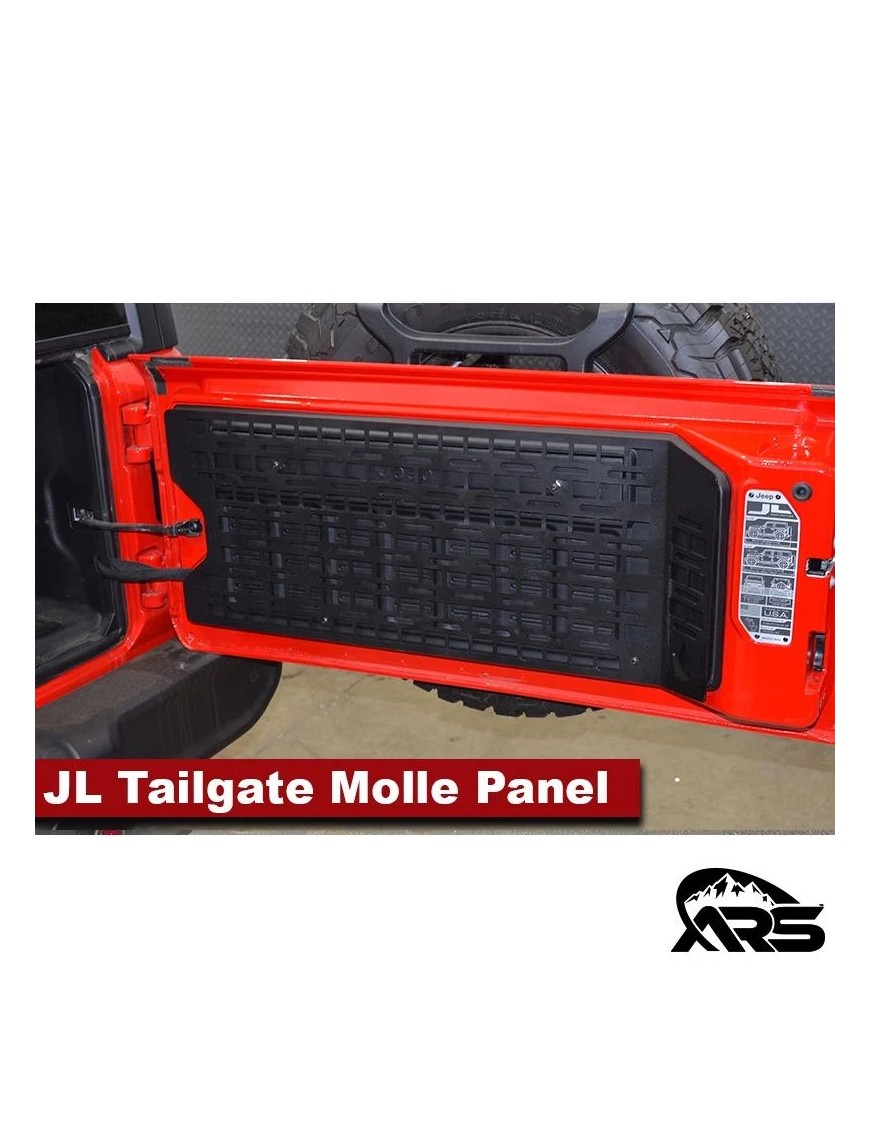 Panele Molle na klapę tylną Jeep Wrangler JL JLU