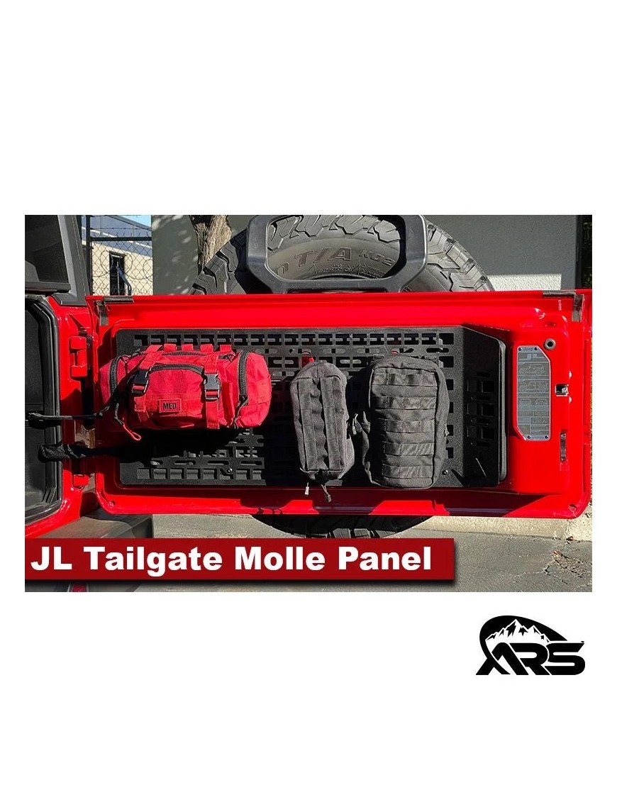 Panele Molle na klapę tylną Jeep Wrangler JL JLU