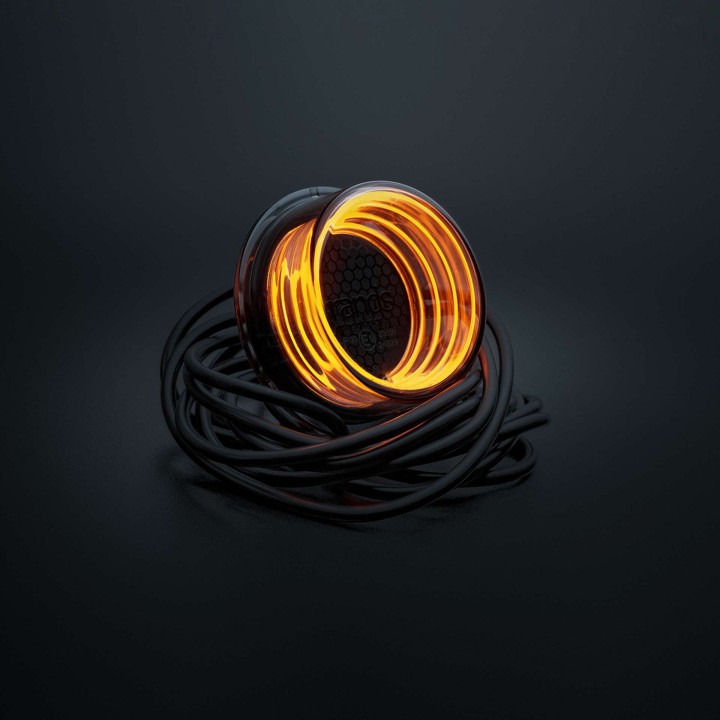 FOR9T GEO AMBER SIDE MARKER | Strands - ujęcie 5