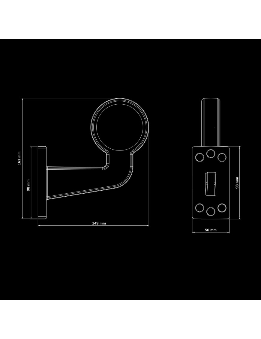 VIKING RUBBER ARM - MIDDLE