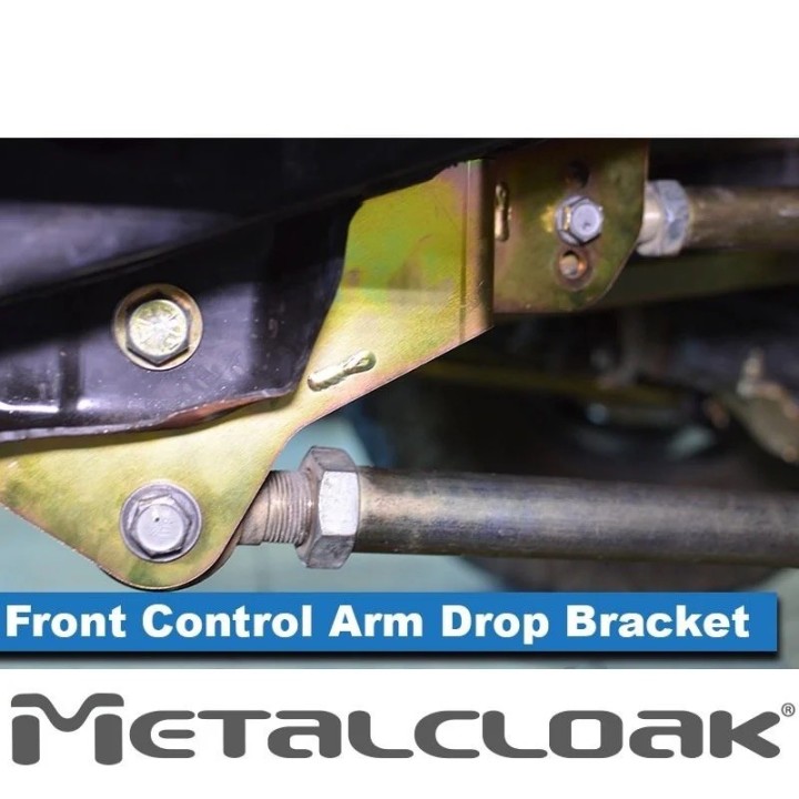 Relokacja przednich wahaczy Jeep Wrangler JL 2024+ | Jeep Gladiator Dropbox METALCLOAK - ujęcie 4