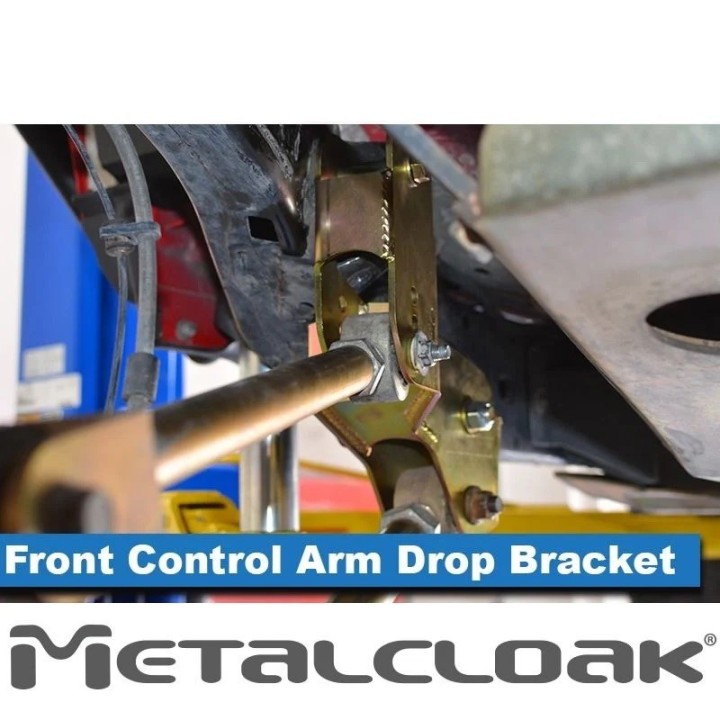 Relokacja przednich wahaczy Jeep Wrangler JL 2024+ | Jeep Gladiator Dropbox METALCLOAK - ujęcie 5