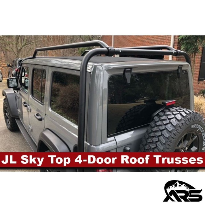 Pałąki górne Jeep Wrangler JL 4D JLU Sky One Touch top METALCLOAK - ujęcie 5