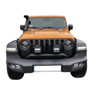 Bull bar na seryjny zderzak EU Jeep Wrangler JL, 4xe, Gladiator JT