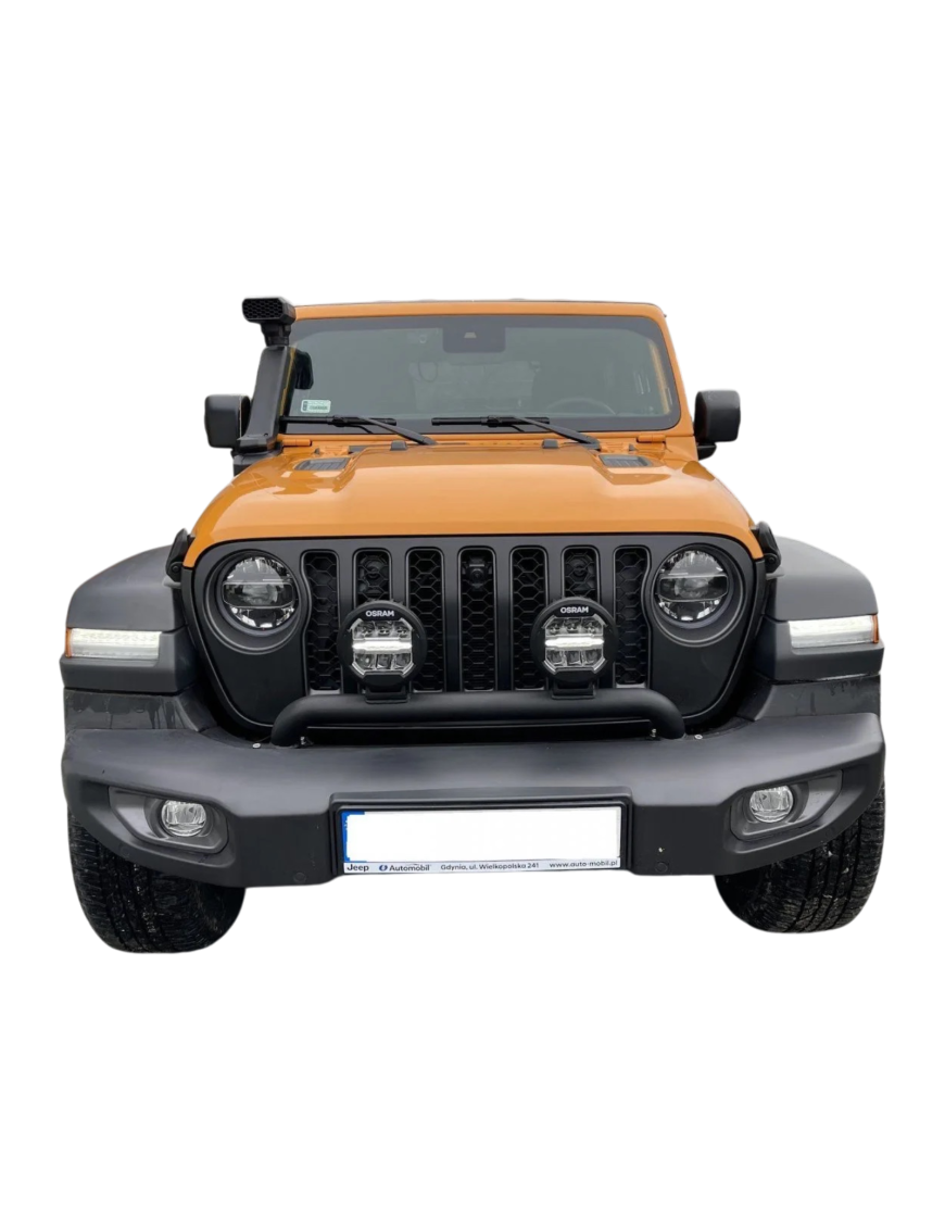 Bull bar na seryjny zderzak EU Jeep Wrangler JL, 4xe, Gladiator JT