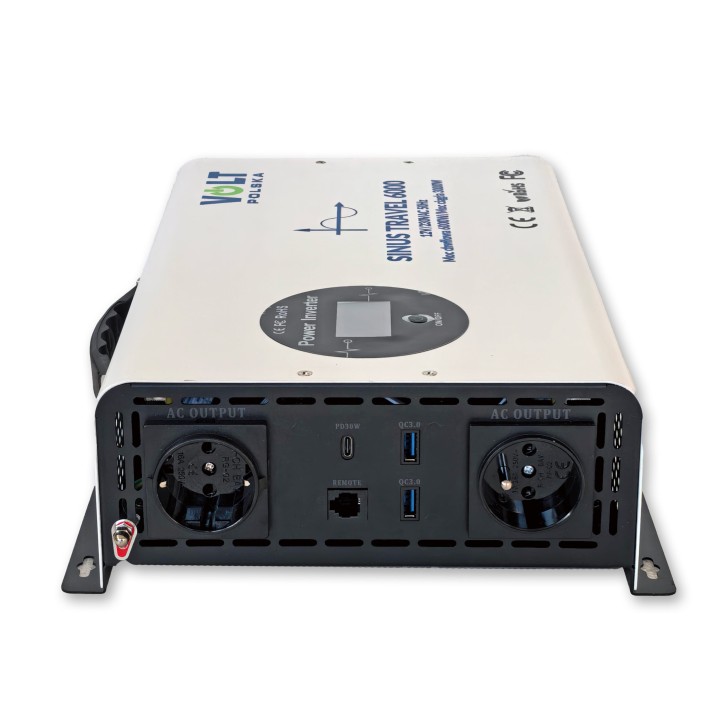 SINUS TRAVEL 6000 12/230V WHITE (3000/6000) LCD + PILOT PRZETWORNICA NAPIĘCIA - ujęcie 3