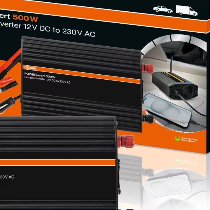 Przetwornica OSRAM POWERinvert 500W OEINVU50 - ujęcie 2
