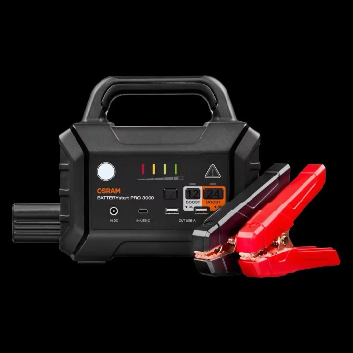 Osram BATTERYstart PRO 3000 OJST3000 Jumpstarter 12V 24V - ujęcie 3