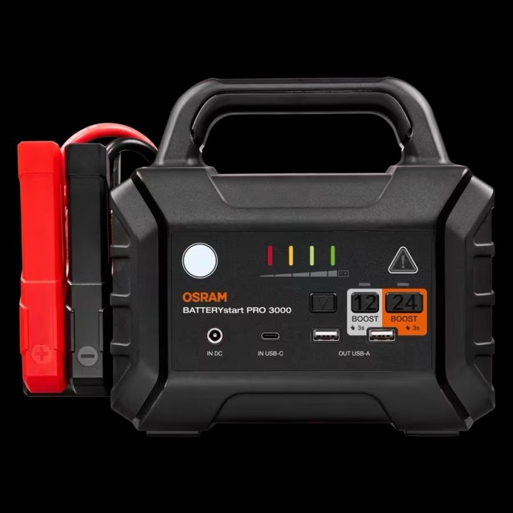 Osram BATTERYstart PRO 3000 OJST3000 Jumpstarter 12V 24V - ujęcie 6