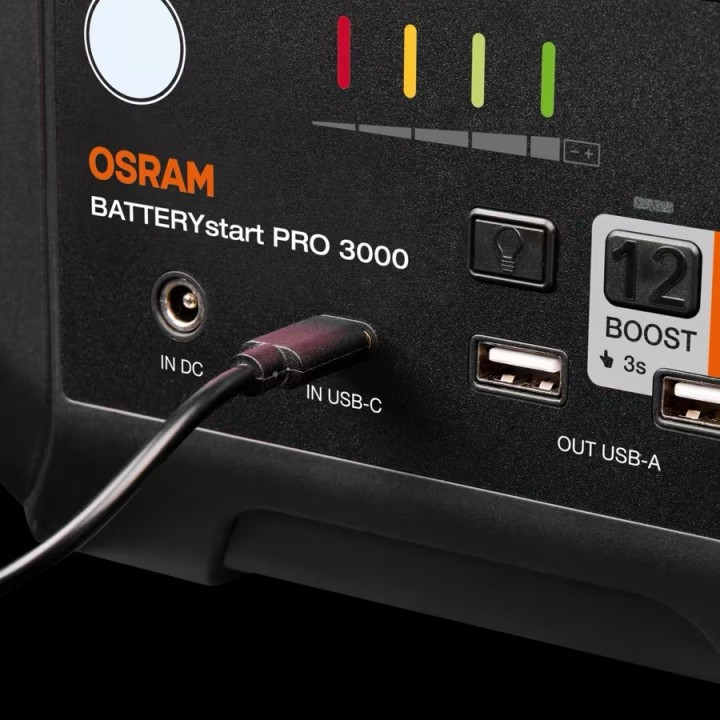 Osram BATTERYstart PRO 3000 OJST3000 Jumpstarter 12V 24V - ujęcie 8