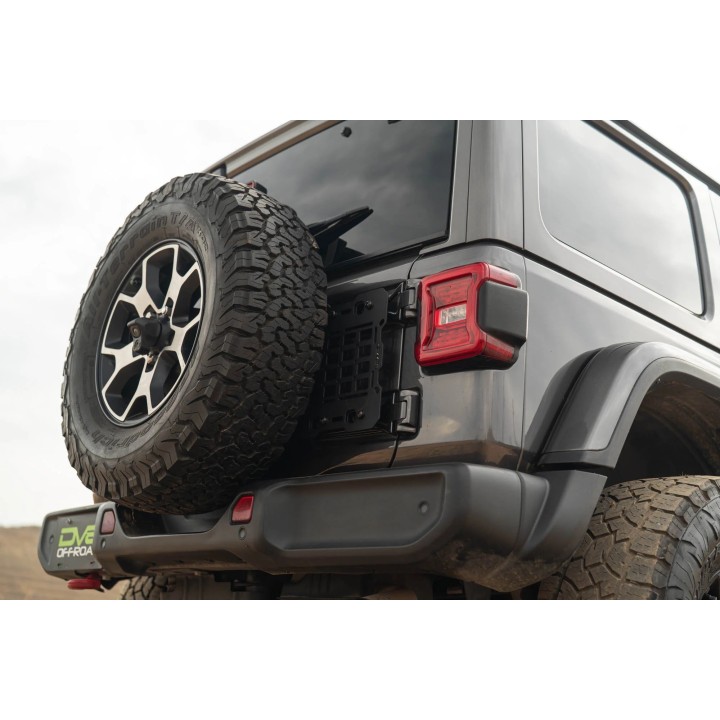 Molle wzmacniające tylną klapę Jeep Wrangler JL DV8 Offroad - ujęcie 3
