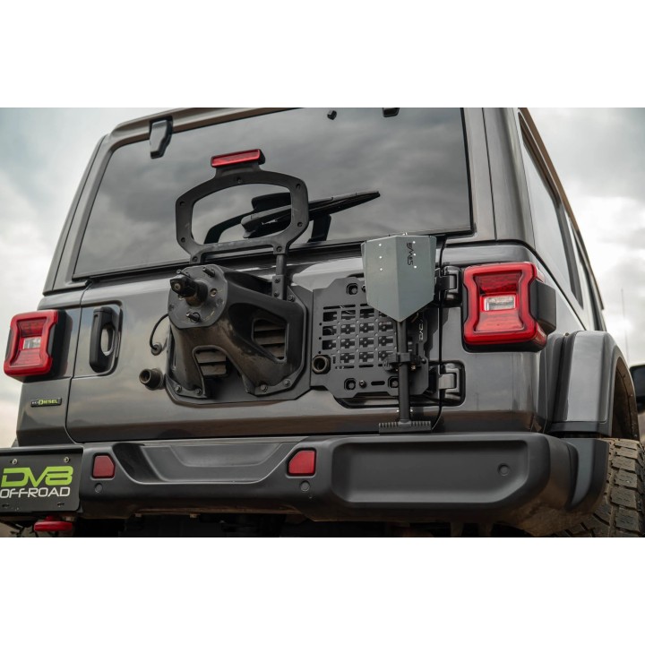 Molle wzmacniające tylną klapę Jeep Wrangler JL DV8 Offroad - ujęcie 5