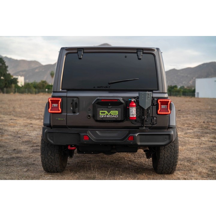 Molle wzmacniające tylną klapę Jeep Wrangler JL DV8 Offroad - ujęcie 6