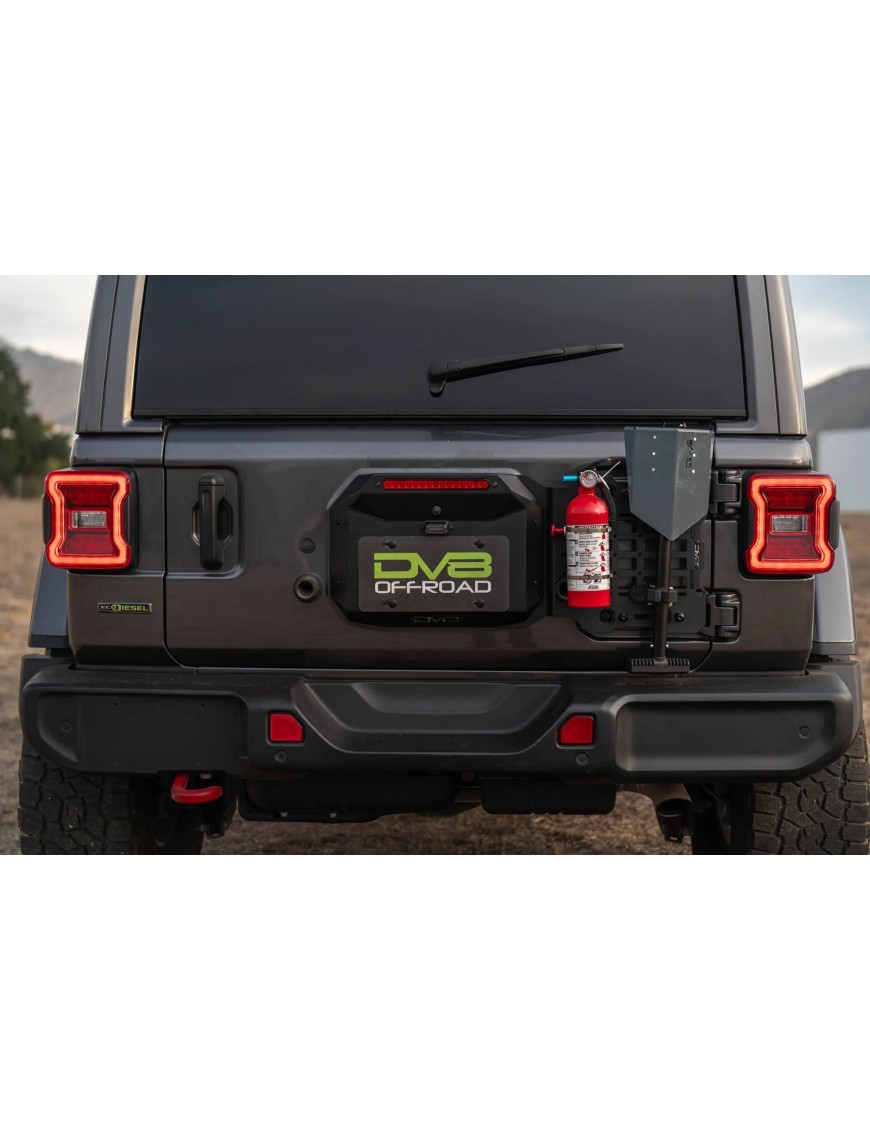 Molle wzmacniające tylną klapę Jeep Wrangler JL