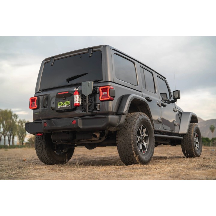 Molle wzmacniające tylną klapę Jeep Wrangler JL DV8 Offroad - ujęcie 8